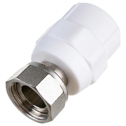 Соединитель РОСТерм PPR с накидной гайкой 25х3/4