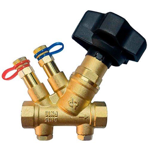 Клапан балансировочный РИДАН MVT-R DN32 ручной, с дренажем