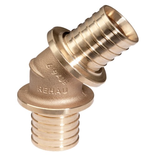 Угольник 45гр 50 RX (бронза)