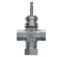 Клапан регулирующий РИДАН VRB-3R PN25 DN15 KVS4 Tmax130, 3-х ход., седельный, внутр.рез.,нерж.сталь