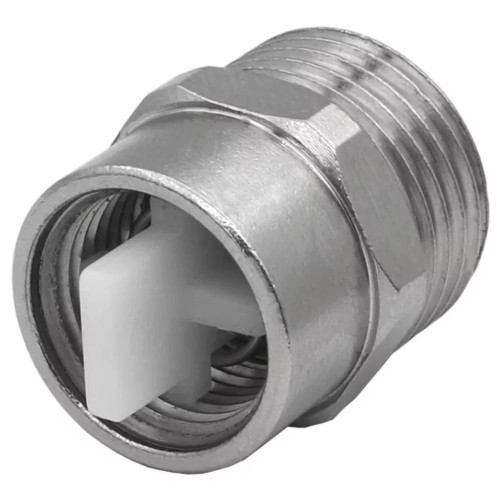 Воздухоотводчик VIEIR прямой 1/2"х3/8" хром PF504 (100/1)