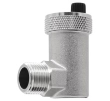 Воздухоотводчик VIEIR угл. 1/2" никель PF505 (100/1)