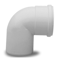 Отвод для раздельных конденсационных дымоходов BAXI гр.87, диам110мм, полипропиленовый