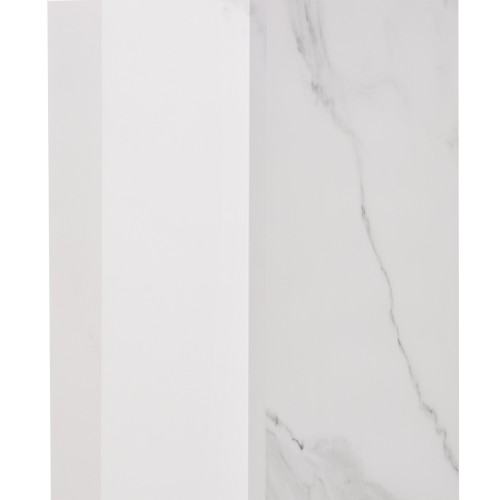 Каминокомплект:Очаг Electrolux EFP/P-1020LS, портал Simple Classic белый мрамор