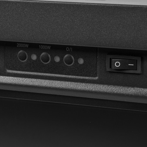 Каминокомплект Firelight: Очаг EFP/P-2520LS N, портал Canto 25 графит