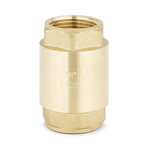 Клапан обратный VARMEGA с латунным диском 3/4"