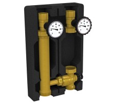 Группа насосная 1" с термостатическим смесительным клапаном (без насоса)