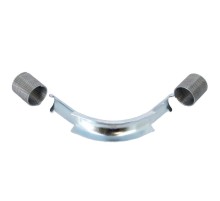 Фиксатор поворота трубы REHAU 25/90гр с кольцами, оцинк. сталь