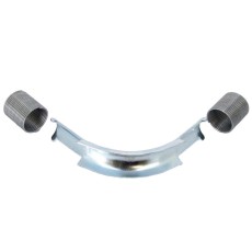 Фиксатор поворота трубы REHAU 25/90гр с кольцами, оцинк. сталь