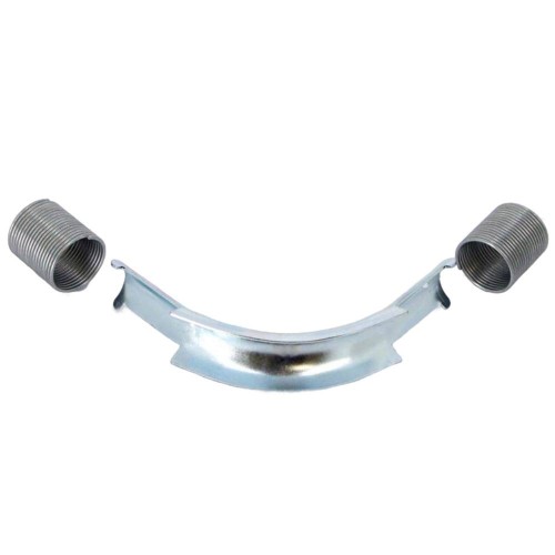 Фиксатор поворота трубы REHAU 25/90гр с кольцами, оцинк. сталь