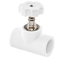 Вентиль TEBO бел. PP-R в сборе 25х90 (5/40), арт. 030060303
