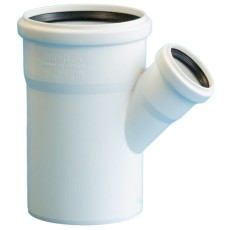 Тройник Политэк Пайп для бесш. кан-и из ПП 110х50/45гр., (50)