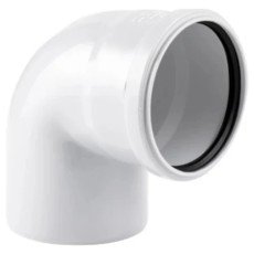 Отвод ХЕМКОР НПВХ ВК 50 мм, 87 гр. ШУМЭКС