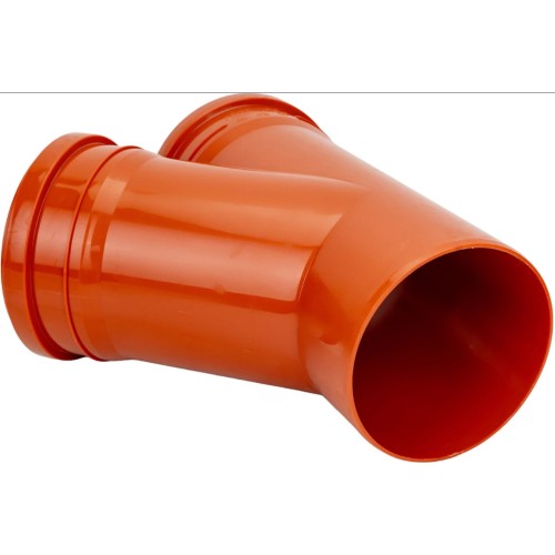 Тройник для наруж. канал. 160*160 /45, Политэк Пайп (35)