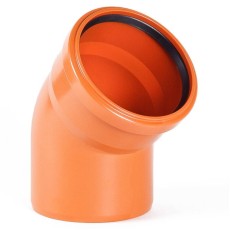 Отвод ХЕМКОР НК 200 мм, 45 гр.