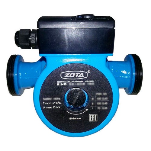 Насос циркуляционный ZOTA RING 32/80 S 180 с гайками