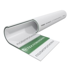 Труба TEBO SDR7,4 (PN20) 32х4,4 армированная стекловолокном бел. PP-R метр (4/40)