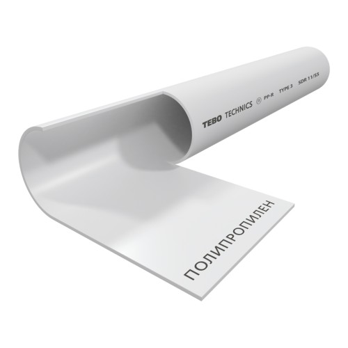 Труба TEBO SDR11 40х3,7 бел. PP-R метр (2/10)