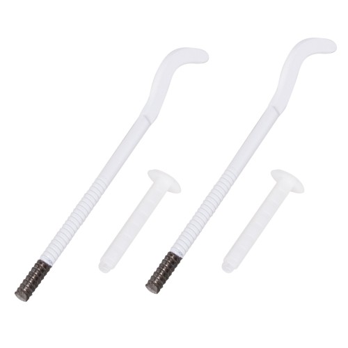 Комплект плоских кронштейнов с дюбелями 7,2х170мм