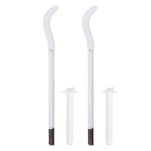 Комплект плоских кронштейнов с дюбелями 7,2х170мм