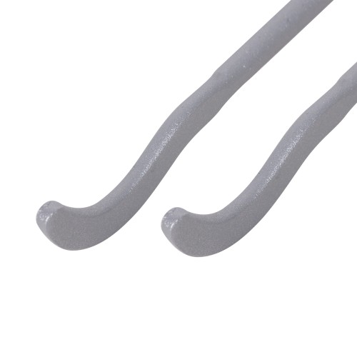 Комплект плоских кронштейнов с дюбелями 7,2х170мм, серебристые