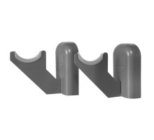 Комплект настенных регулируемых кронштейнов Royal Thermo Design 80, серебристые