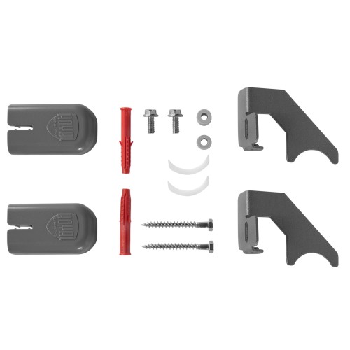 Комплект настенных регулируемых кронштейнов Royal Thermo Design 100, серебристые