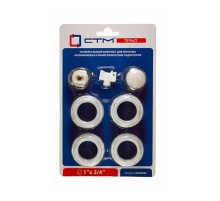 Комплект CTM ТЕРМО для радиатора 3/4" без кронштейнов