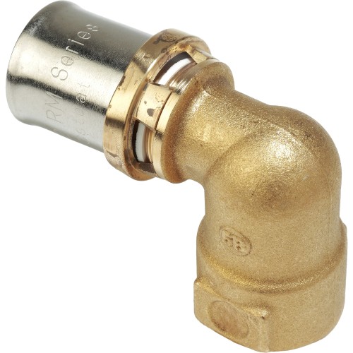 Угольник-пресс Giacomini латунь ВР 20x1/2", RM129Y037