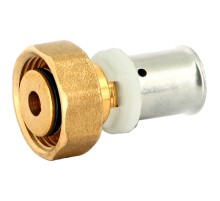 Муфта Uni-Fitt пресс-В 16x3/4"EK с накидной гайкой