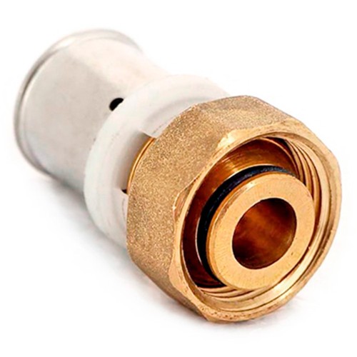 Муфта Uni-Fitt пресс-В 16x3/4"EK с накидной гайкой