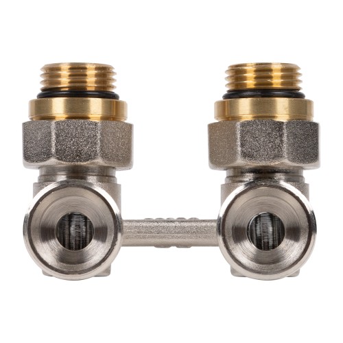 Узел нижнего подключения Royal Thermo угловой ½"х3/4"EK