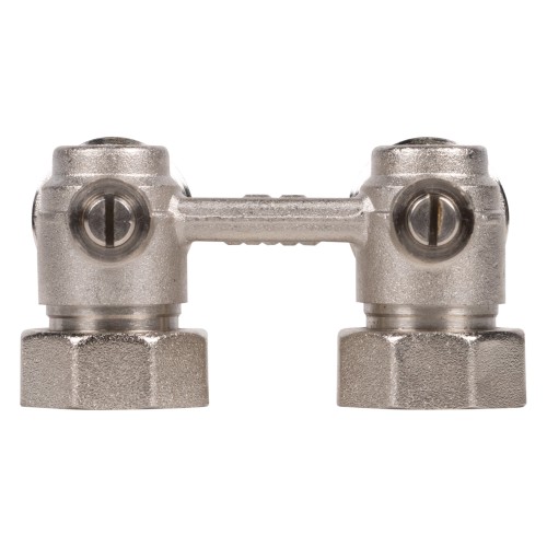 Узел нижнего подключения Royal Thermo угловой ½"х3/4"EK