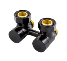 Узел нижнего подключения SCHLOSSER G 3/4 x М22x1,5, Форма Угловая