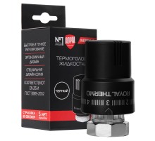 Термоголовка жидкостная Royal Thermo Design М30х1,5 (черный)