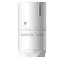Термоголовка жидкостная Royal Thermo Design М30х1,5 (белый soft touch)
