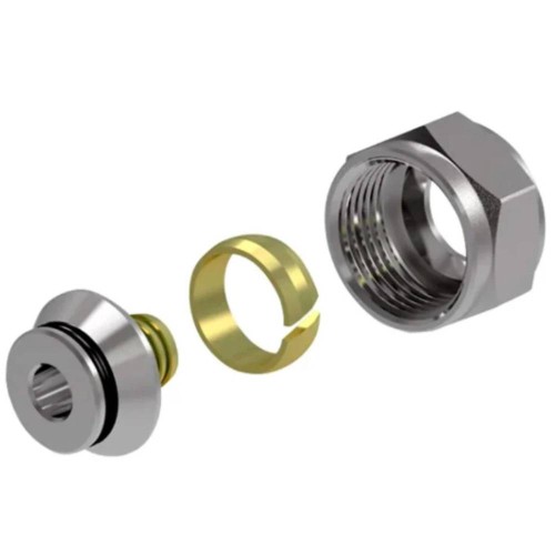 Фитинг коллекторный Royal Thermo 16х2,0 мм "евроконус", 3/4"