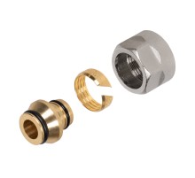 Фитинг коллекторный Royal Thermo 20х2,0 мм "евроконус", 3/4"