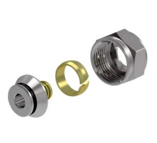 Фитинг коллекторный Royal Thermo 16х2,2 мм "евроконус", 3/4"