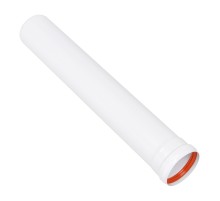 Удлинитель раздельного дымохода раструбн. Royal Thermo диам. 80, 500 мм