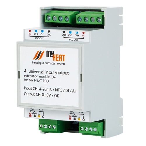 Блок расширения ЭВАН MyHeat дискретно-аналоговых входов/выходов
