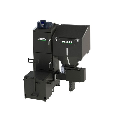 Котел пеллетный ZOTA Pellet Black 21кВт 2R-300 автоматический. комплект