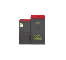 Котел твердотопливный KITURAMI KRP-20А напольный, 2 конт., закр.кам.сгор.