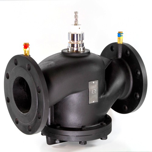 Клапан балансировочный комбинированный РИДАН AQF-R DN100 PN16, с ниппелями, фланцевый