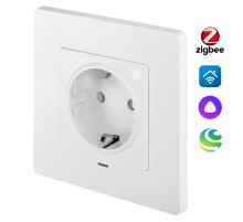 Розетка умная встраиваемая HOMMYN zigbee RKNWOZ01W