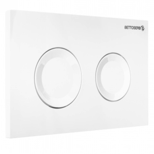 Клавиша смыва BETTOSERB Sitmica, белый глянец