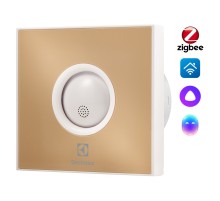 Вентилятор вытяжной серии Rainbow EAFR-150TH beige с таймером и гигростатом