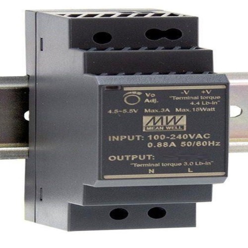 Блок питания MEAN WELL HDR-30-24 24В,1.5А,36Вт