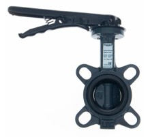 Затвор дисковый поворотный РИДАН ЗДМ 03.16.125 PN16 DN125 корп.GG25, диск - чугун GGG40