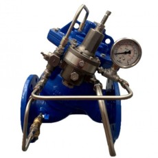 Клапан регулирующий РИДАН C301-R Регулятор давления до себя DN80 PN16